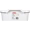 Rubbermaid Rubbermaid 15.5 in. L X 12.75 in. W X 7.75 in. H White Plastic Dish Pan 2970-AR WHT - alternate 2